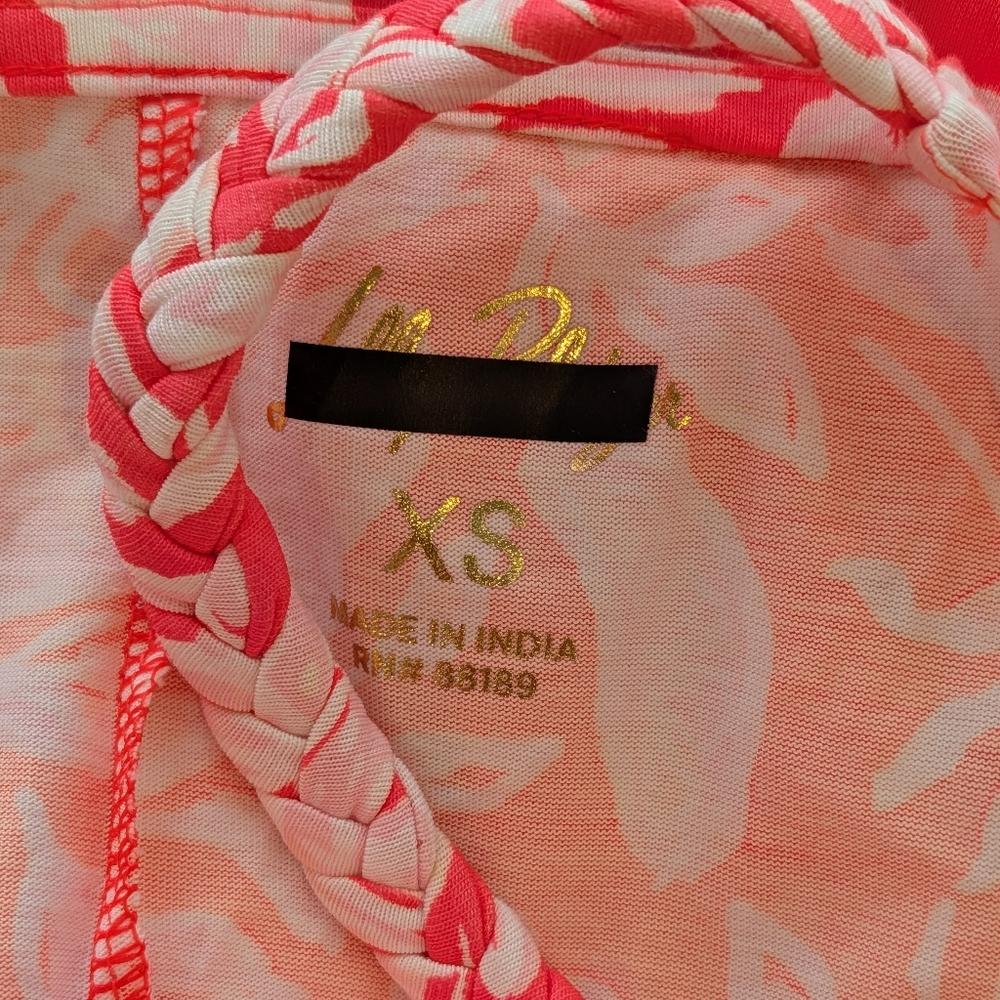 NEW Lilly Pulitzer Braided Straps Kyleigh Dress - Cane Coral Crab Collab - Picture 8 of 10